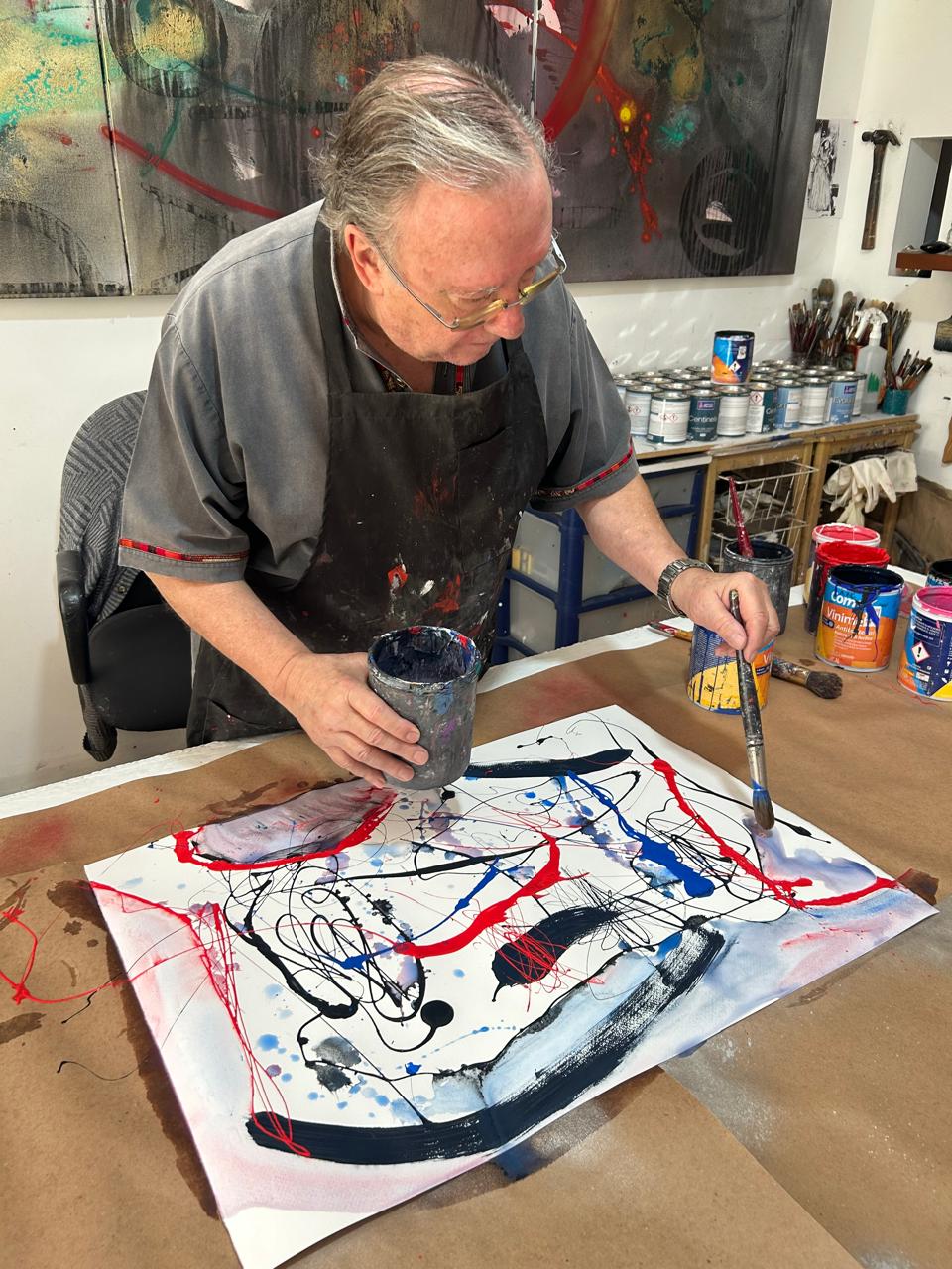 Pintura del Área de Arte FVN